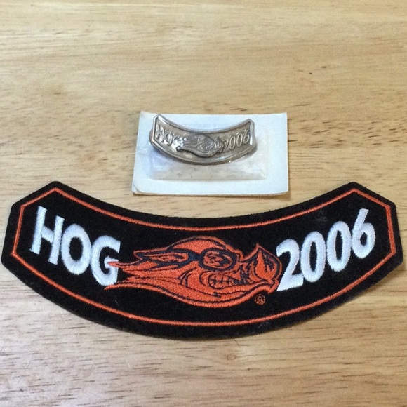 Harley-Davidson Other - Harley Davidson 2006 HOG pin and patch